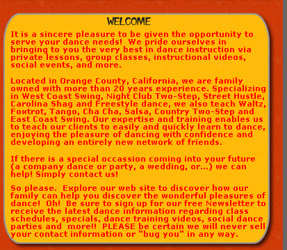 west coast swing, hustle, night club 2-step dance